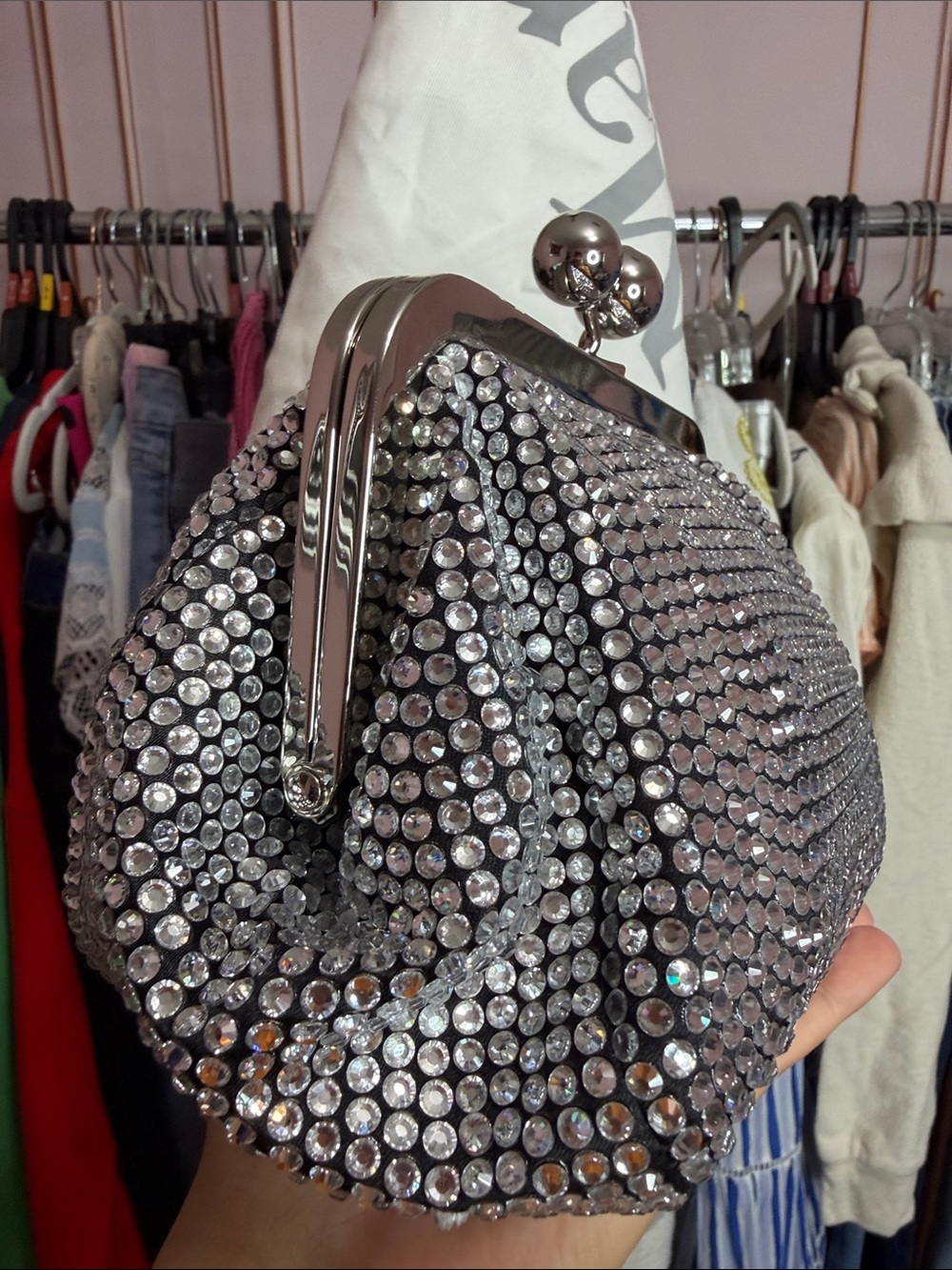 Weekend Max Mara Eliche Small Pasticcino Bag With Crystals - Picture 5 of 11